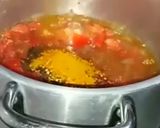 A picture of step 2 of Mutton karahi.