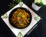 सहजन की सब्जी (sahjan ki sabzi recipe in Hindi) रेसिपी चरण 10 फोटो