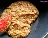 A picture of step 8 of Rose Petal jam (Gulkand) flavored Bottle Gourd Fudge / Lauki Ki Barfi.