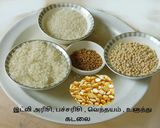 A picture of step 1 of Masala dosa.