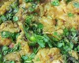 A picture of step 6 of Turnip Chicken.