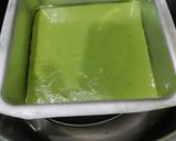 A picture of step 5 of Tri Colour Dhokla.