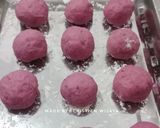 Foto langkah ke 4 dari resep Donat ubi ungu ekonomis.