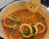 Foto langkah ke 4 dari resep Cumi saus padang.