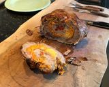 Foto del paso 6 de la receta: Bondiola de cerdo arrollada al horno con reducción de Malbec y salsa de soja