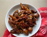 Foto langkah ke 5 dari resep Ampela Ceker Masak Kecap.