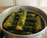 A picture of step 2 of Patra..!!! Gujarati special ✅.