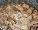 Une image de l'étape 8 de Filet mignon de porc sauce crème et champignons.