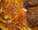 A picture of step 6 of Pasta, Kale and Chorizo Burger.