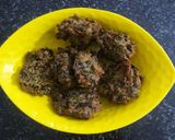 A picture of step 3 of Methi pakora.