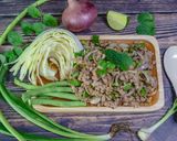 รูปขั้นตอนการทำที่ 21 ของ ลาบหมู ทำง่าย อร่อย แซ่บสะใจ