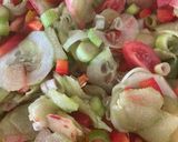 Nyár ölelése saláta, rebarbarával 🥗 recept fázis 4 fotója