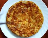 A picture of step 7 of Spanish Potato Omelette (Tortilla de Patatas).