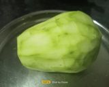 A picture of step 1 of Raw Papaya Tutti Frutti.