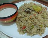 A picture of step 16 of Mix Vegetables Rice.