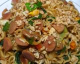 Foto langkah ke 4 dari resep Mie Tek Tek (Indomie).