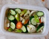 Une image de l'étape 3 de Légumes au vinaigre.