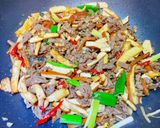 豆干牛肉絲#心鮮油#由豐醬黑芝麻油的食譜步驟3照片