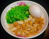 Hình bước làm 1 của món Trứng chiên bánh mì nướng bông cải xanh
