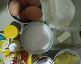 Foto langkah ke 1 dari resep Cake Tape Tabur Keju.