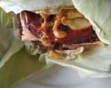 صورة لخطوة 2 من وصفة همبرغر بالملفوف 🍔