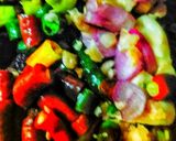 Foto langkah ke 3 dari resep Oseng Cumi Cabe Bumbu Ireng.