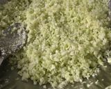 A picture of step 2 of Manchurian  pakoda penuts flavor me and Ajwain pakode.