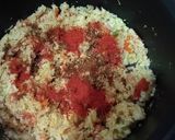 A picture of step 4 of Mexican Cauliflower Fried Rice.
