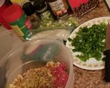 A picture of step 1 of Sweet BBQ Old Country Meatballs.