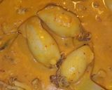 Foto langkah ke 6 dari resep Gulai Cumi Bunting / Gulai Cumi Isi Tahu.