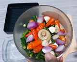 Foto langkah ke 5 dari resep Cilok goang sambal ijo.