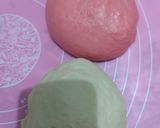 Foto langkah ke 6 dari resep Japanese Milk Bread Autolisis (merah putih).