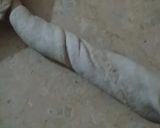 A picture of step 5 of Kurkura khasta paratha.
