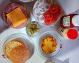 Foto del paso 25 de la receta: Bollos y hamburguesa hawaiana 🍔