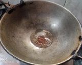 A picture of step 4 of Namkeen sabudana.