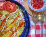 Foto langkah ke 6 dari resep Potato omelette (spanish omelette).