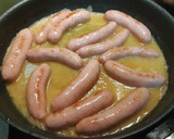 Foto del paso 4 de la receta: Salchichas de pollo al vino blanco