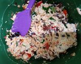 Foto langkah ke 5 dari resep Pepes Tahu Jamur Kuping.