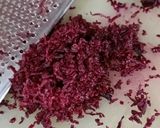 A picture of step 1 of Schezwan style Beetroot Dip.