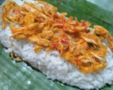 Foto langkah ke 5 dari resep Nasi Bakar Ayam Kemangi.