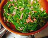 Foto del paso 4 de la receta: Vainitas con jamón