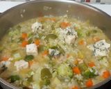 Foto del paso 6 de la receta Risotto de verduras al roquefort