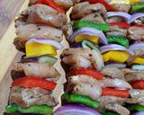 Foto del paso 4 de la receta: Brochette de pollo y verduras