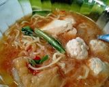Foto langkah ke 10 dari resep Bakso Aci Kuah.