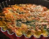 Une image de l'étape 9 de QUICHE 🪺🍃SANS PÂTE 🌶️🧅AUX POIREAUX🫑🧅🧄.