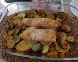 Foto del paso 1 de la receta Salmón al horno con verduras para 2