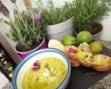 Une image de l'étape 6 de Houmous aux herbes de Provence.