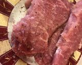 Lecsós szelet jázminrizs körettel 🥓🥩🍚🍻 recept fázis 1 fotója