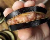 Foto del paso 4 de la receta: Berenjenas rellenas. 炸茄盒 (Zhà jiā hé)