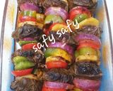 A picture of step 5 of Stuffed Grape Leaves with Kofta.